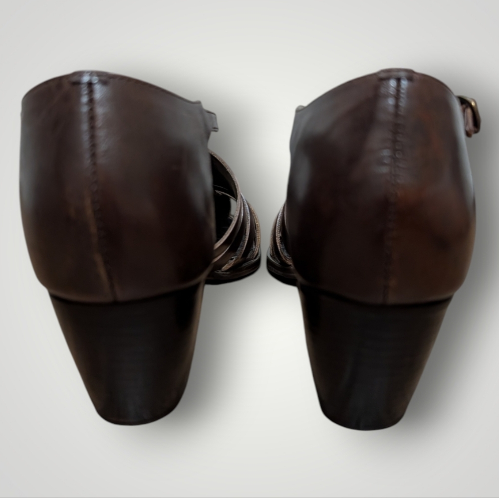 KF LTD Women's Cayman Genuine Leather Sandals - Picture 9 of 12